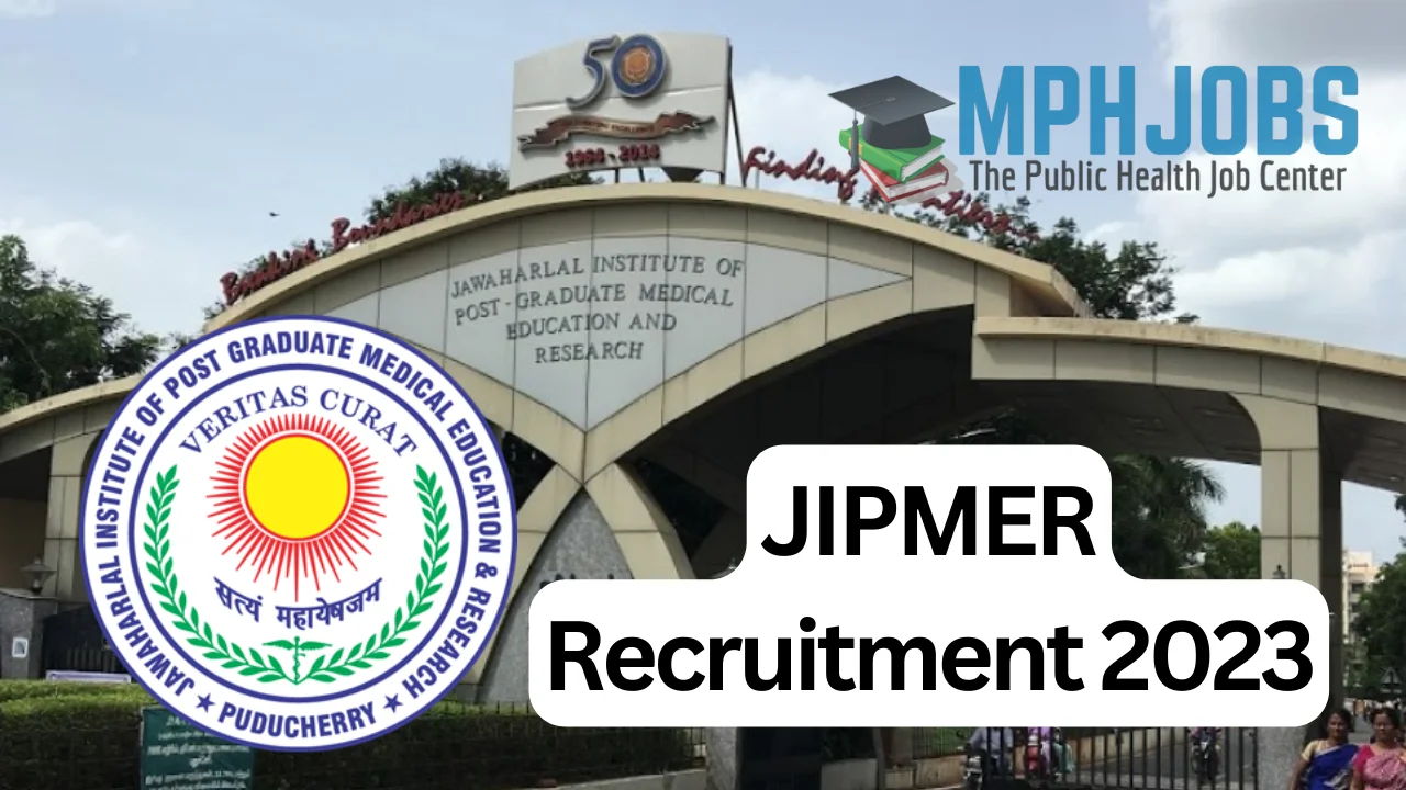 JIPMER Recruitment 2023