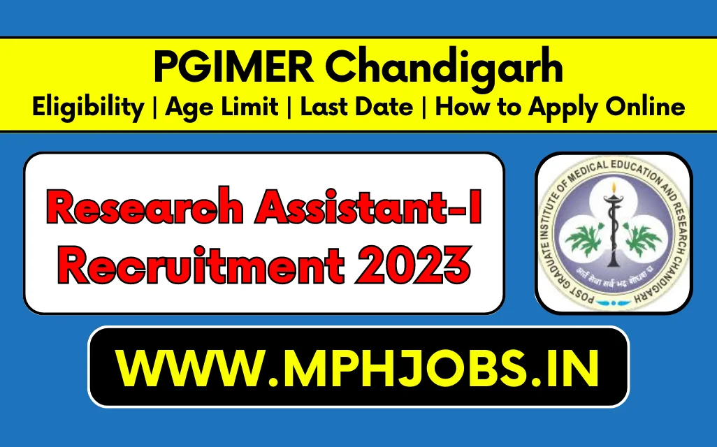PGIMER Recruitment 2023 