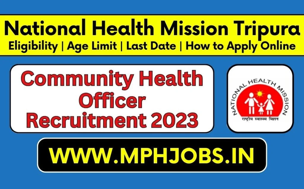 NHM Tripura Recruitment 2023 