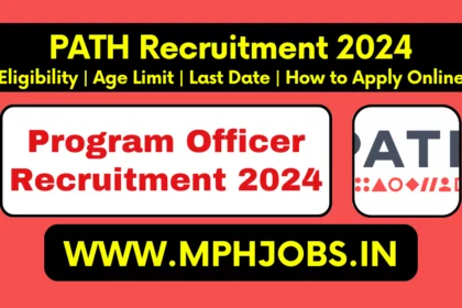 PATH Recruitment 2023 