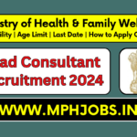 MoHFW Jobs 2024